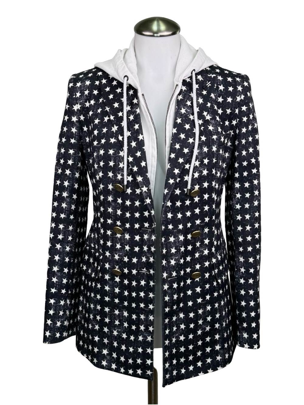 Dickey Blazer Jacket (US 6) Modified for Veronica Beard & BRUNNE Dickeys - Picture 10 of 16